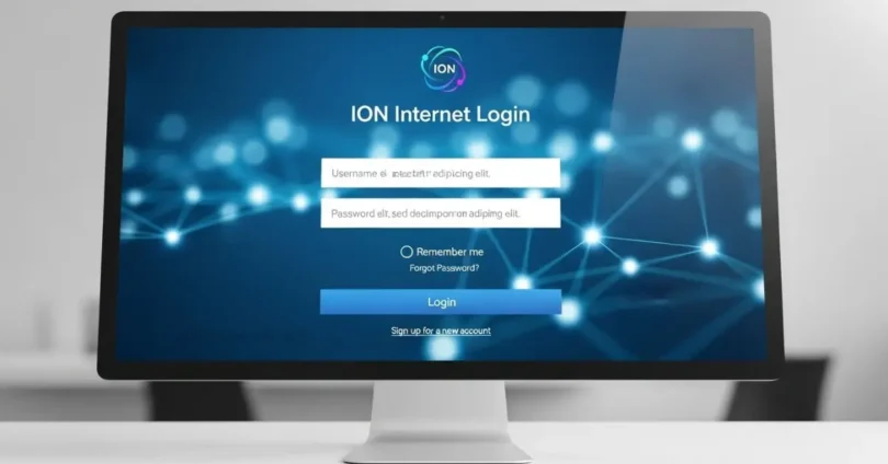 ion internet login