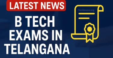 latest news about b tech exams in telangana