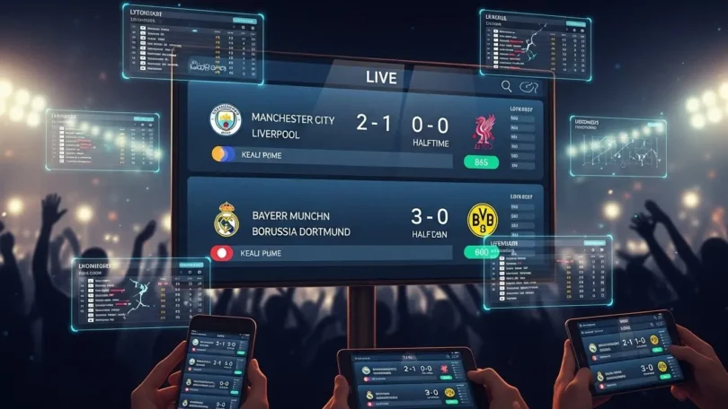 ultimate hub for live football scores